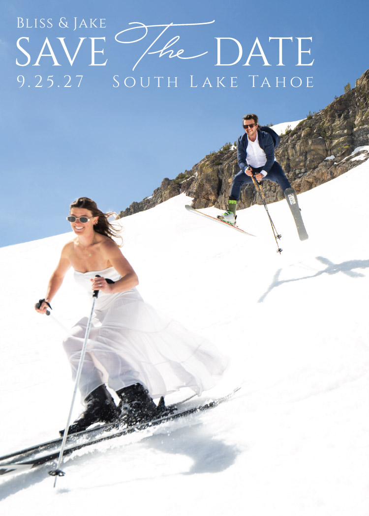Bliss and Jake save the date